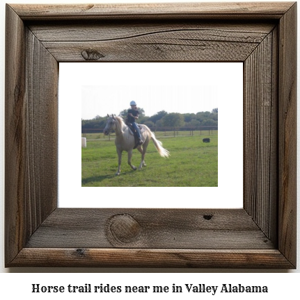 horse trail rides near me in Valley, Alabama